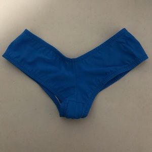 Blue Leilani w/ elastic hipster bikini bottom